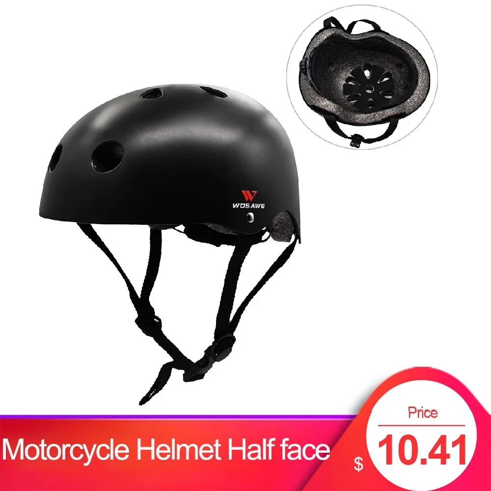 half face bike helmet