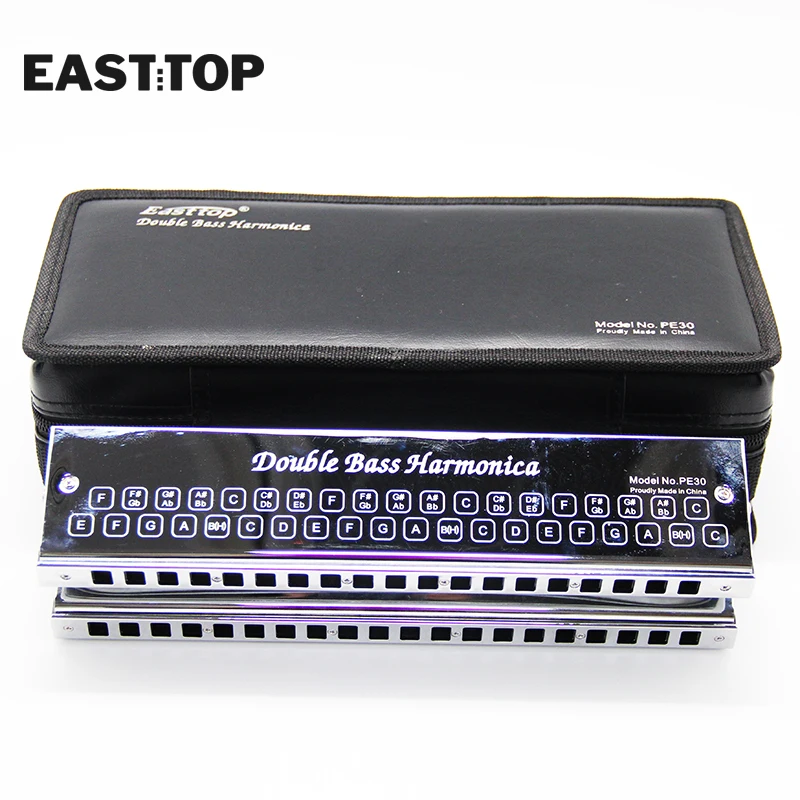 Губная гармоника EASTTOP PE30(T1-2) с двумя басами для профессиональных выступлений |
