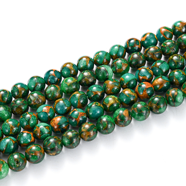 Stone Beads Green Agates Tiger Eye Aventurine Jades Amazonite Bead for Jewelry Making DIY Bracelet Necklace Accessories