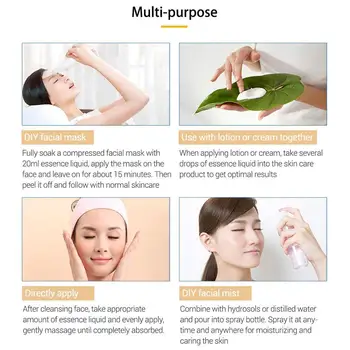 

24k Gold Six Peptides Serum Hyaluronic Vitamin C Moisturizing Firming Skin Lift Care Wrinkle Brighten Serum Acid J7K5