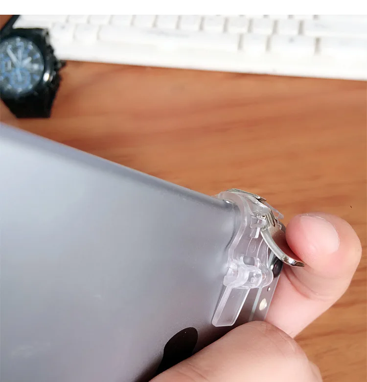 Pubg мобильный 4 в 1 геймпад телефон контроллер металлический стрелок триггер огонь кнопка для вызова Duty игровой джойстик L1R1 IOS Android