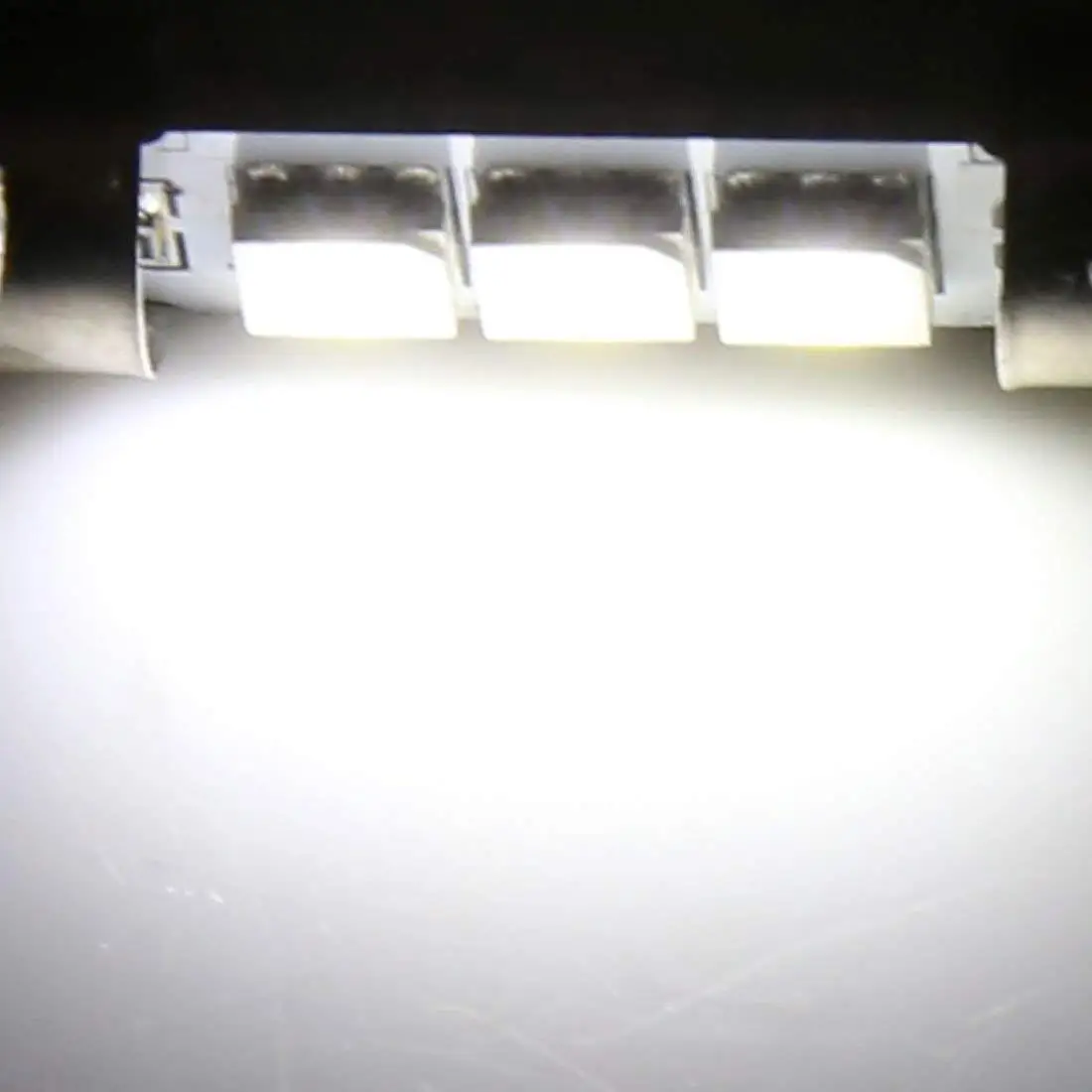 10 шт. 36 мм холодный белый 3 5050 SMD светодиодный Canbus без ошибок автомобильный фестон