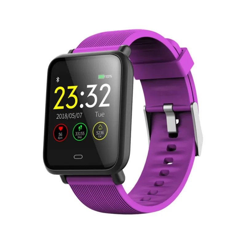 

VERYFiTEK Q9 Blood Pressure Heart Rate Monitor Smart Watch IP67 Waterproof Sport Fitness Trakcer Watch Men Women Smartwatch