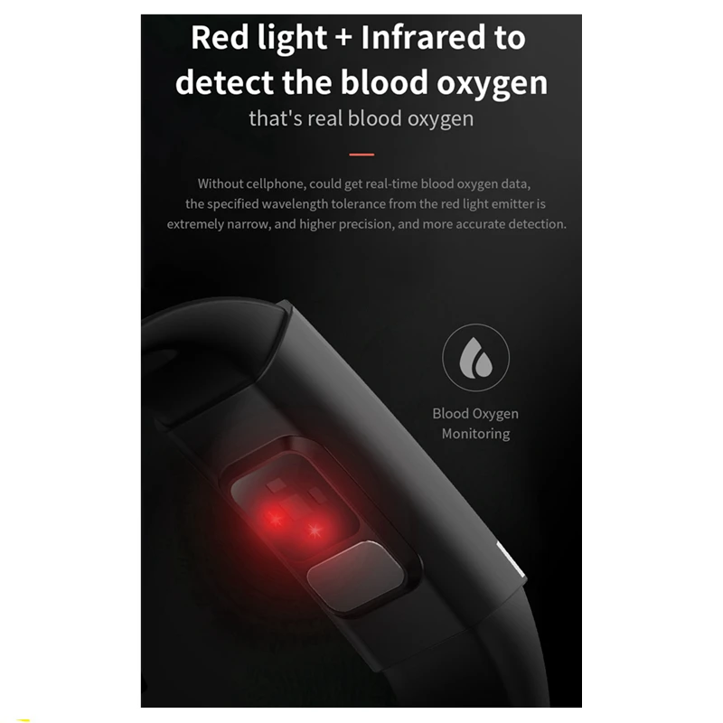 Умный Браслет ECG + PPG HRV монитор сердечного ритма артериального давления сна Bluetooth