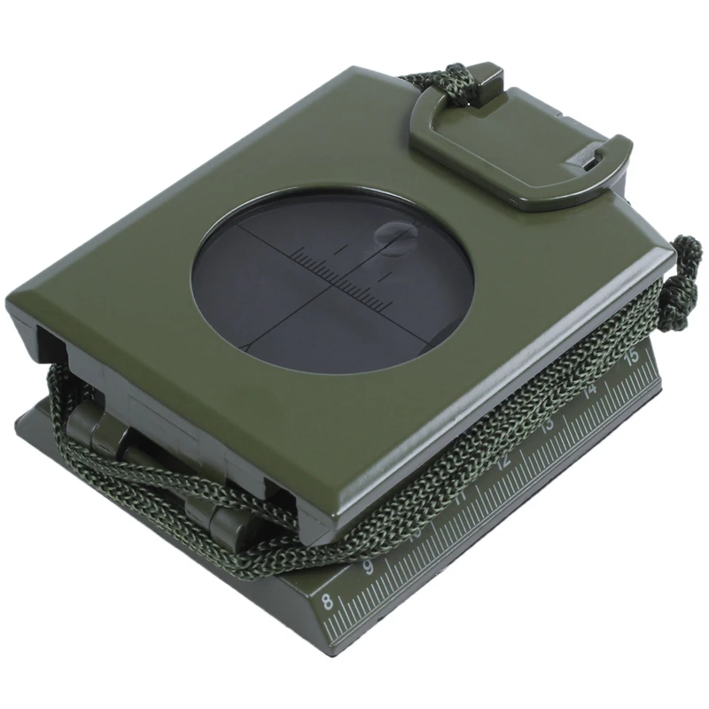 Профессиональный военный армейский металлический Прицельный компас Клинометр кемпинг