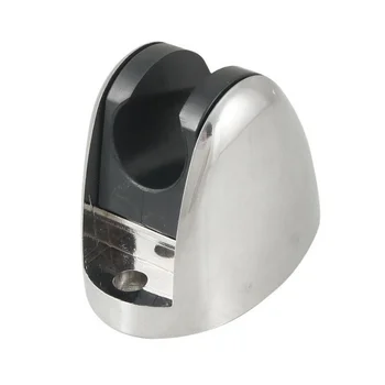 

Silver tone plastic holder bathroom shower head