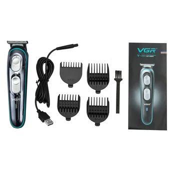 

V-055 Hair Clippers Cordless Haircut Machine Barber Shavers Rechargeable Hair Cutting Tools with 4 Comb Head barber tool