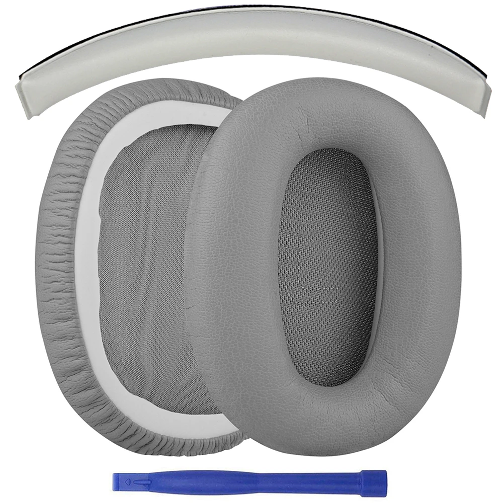 1Pair Replacement PU Leather Earpads Ear Pads Cover Cups Pillow Headband Repair Parts for Edifier W820BT W828NB Headphones | Электроника