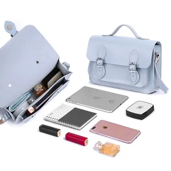 

DIY Women One-shoulder Small Handbag Material Set Handmade Making Genuine Leather Cow Material for Bag Need Sewing Stitching