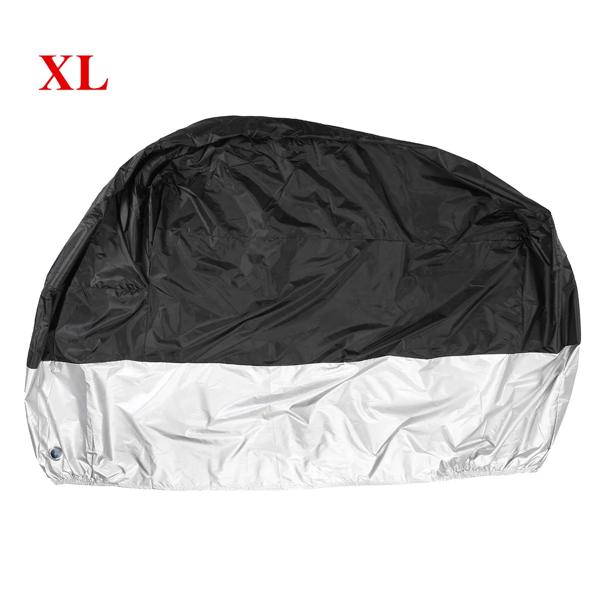 Серебристый L/XL/2XL/3XL/4XL водонепроницаемый чехол для мотоцикла чехол для наружного дождя пыли с сумкой для хранения мотоциклы ATV скутеры чехлы - Цвет: Серебристый