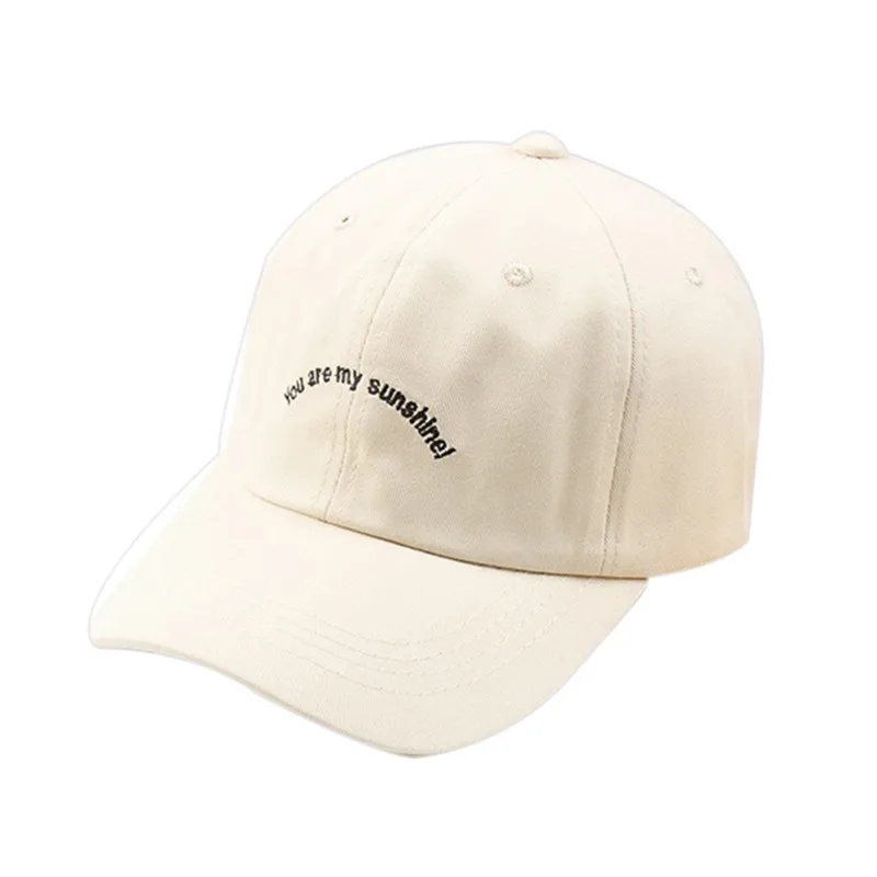 Солнцезащитная хлопковая шапка-Шпиль, спортивная одежда для улицы, аксессуары, бейсболка со скошенным козырьком - Цвет: Бежевый