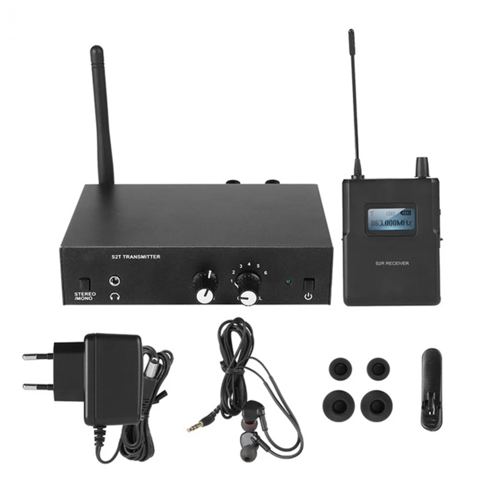Honor 9 lite Smartphone Kirin 659 Mobile phones ?For ANLEON S2 Wireless In-ear Monitor System UHF Stereo IEM System Stage Monitoring 670-680Mhz NTC Antenna Xiomi EU plug