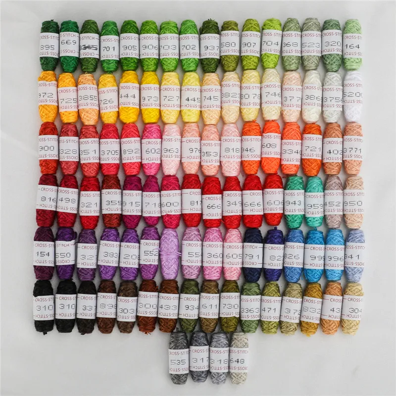 100 цветов вышивка нить мини швейные нитки бечевка Швейные иглы ножницы набор для шитья с органайзером коробка для хранения для женщин