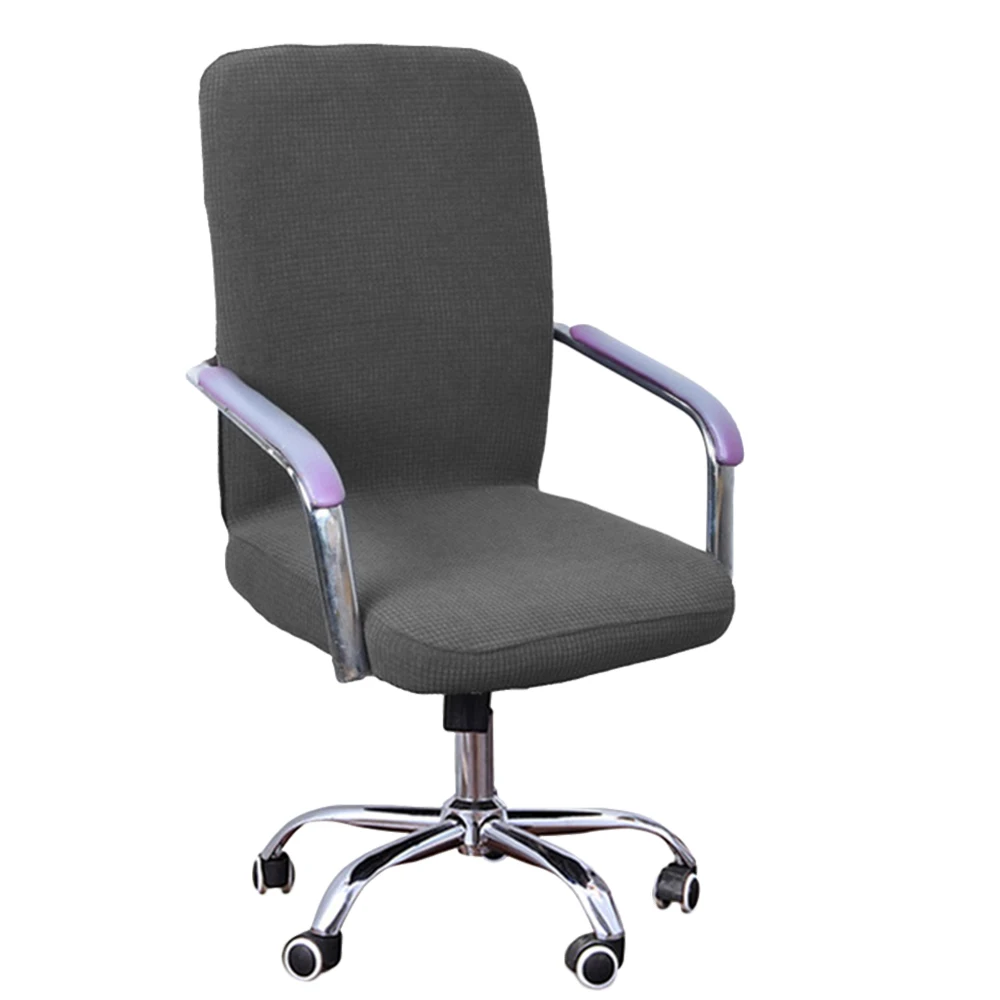 Solid Color Chair Cover Spandex Slipcovers For Dining Room Stretch Elastic Chair Covers Banquet Hotel Kitchen Wedding