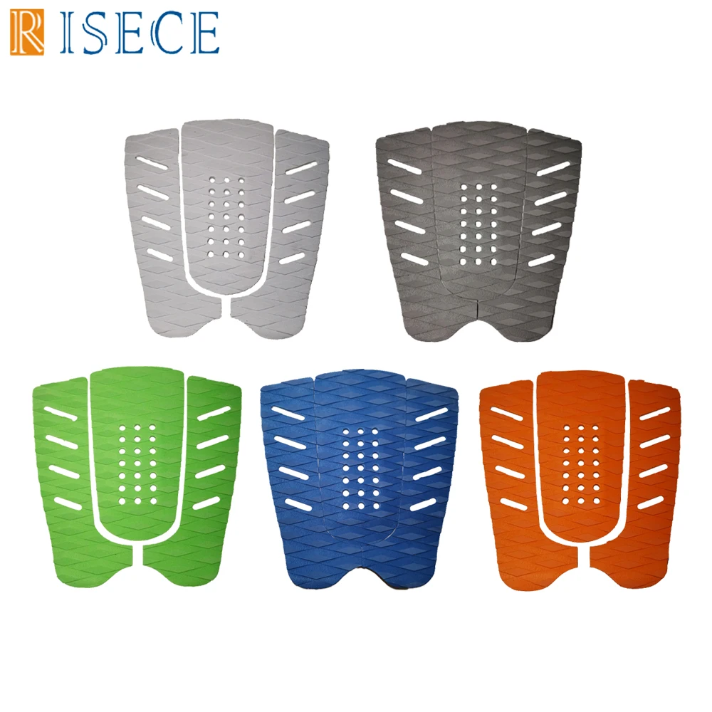 Surfboard Traction Pads 3M Glue Surf Pads EVA Foam Deck Pad 3 Pieces
