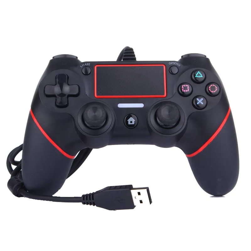 Dualshock 4 проводной джойстик usb для PS4 джойстик геймпад двойной шок для PS4 консоль для Playstation 4 джойстик контроллер