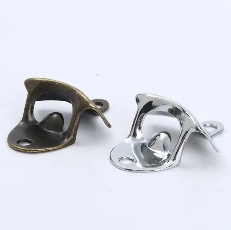 

Wall Mounted Bottle Opener Stainless steel Wall opener Beer bottle opener Use screws fix on the wall Free shipping LX1181