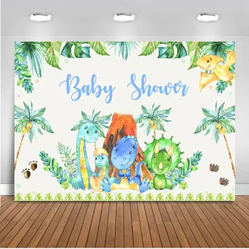 

dinosaur backdrop for birthday party decorations baby shower newborn background for photography poster safari jungle theme party