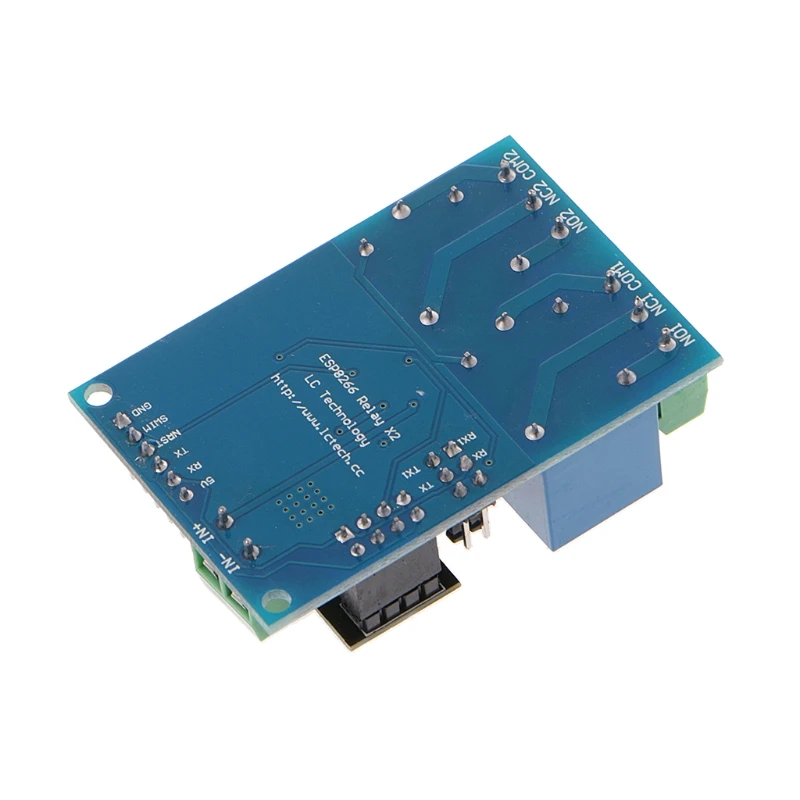 

Drop Shipping WIFI Relay Module ESP8266 IOT APP Controller 2-Channel For Smart Home 5V