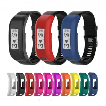 

Soft Silicone Fitness Tracker Protector Shell for Garmin Vivosmart HR Cover Case Protective Skin Frame for Approach X10 X40