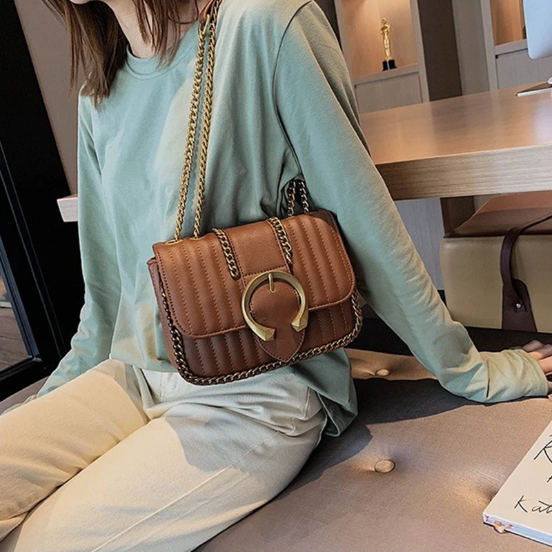 

Luxury Brand Female Handbag 2019 Quality Women's Designer Handbag Classic Chain Large Shoulder Messenger Bags petit sac femme