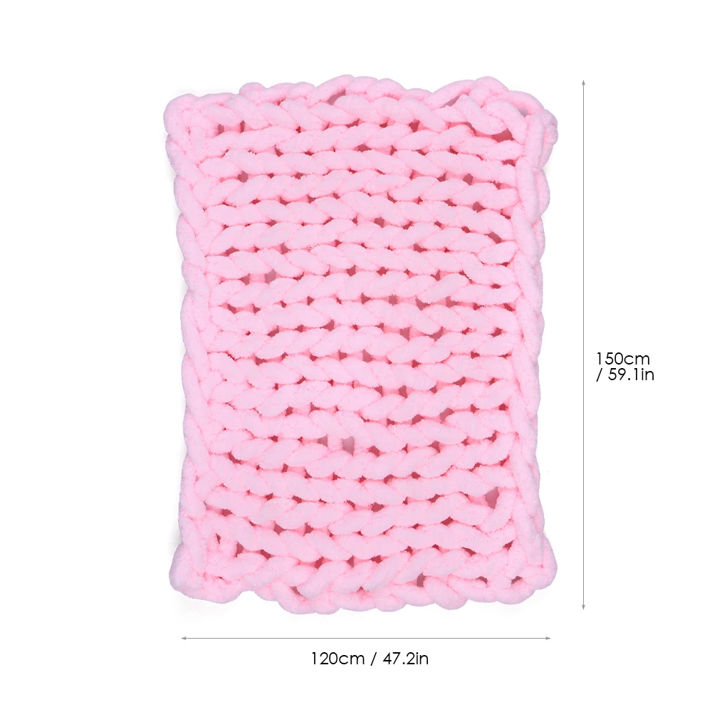 Большое шенилловое ручное одеяло s вязаное одеяло мягкое и удобное для кровати дивана зимнее мягкое теплое пледы - Цвет: as show