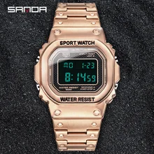 #Special Offers Gold Mens Watches Top Brand Luxury LED Digital Watch Men Stainless Steel 5ATM Waterproof Rose Gold Clock Black Relogio Masculino #Special Offers Gold Mens Watches Top Brand Luxury LED Digital Watch Men Stainless Steel 5ATM Waterproof Rose Gold Clock Black Relogio Masculino