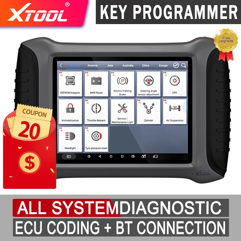 Xtool A80 Full System Car Diagnostic Tools Automotive Obd2 Code Reader