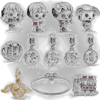 

NEW 2019 100% 925 Sterling Silver Sci-fi Collection Released Pendant Charm Fit DIY Women Bracelet Original Fashion Jewelry Gift