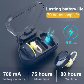 

Wireless TWS Bluetooth Earphones Bluetooth Earphone Bluetooth Headphone 700mAh Sport Universal in Ear Portable Earbuds