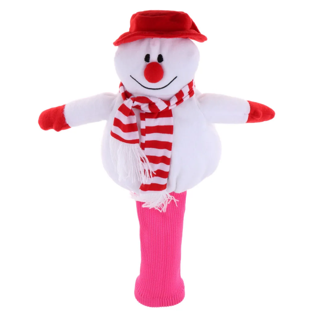 Аутентичный Снеговик Гольф Драйвер лес головной убор большой плюшевый № 1 головы чехлы