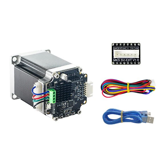 3D печать замкнутая петля серводвигателя NEMA23 SERVO57A, которая предотвращает потерю шагов