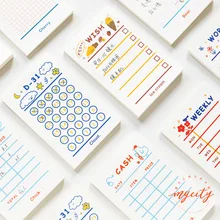 Kawaii Cartoon Memo Pad Sticker Weekly Monthly Palnner To Do List Wish Cash Word Note Cute Japanese Office Stationery Supplies Kawaii Cartoon Memo Pad Sticker Weekly Monthly Palnner To Do List Wish Cash Word Note Cute Japanese Office Stationery Supplies