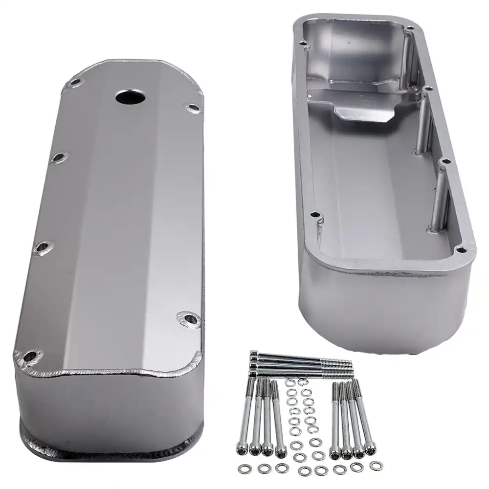 Aluminum Valve Covers For Chevy 283 302 305 327 350 383 400 Small Block