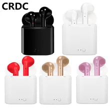 I7s TWS мини беспроводные Bluetooth 5,0 наушники-вкладыши стерео наушники спортивные гарнитура с микрофоном бинауральные звонки для Xiaomi iPhone