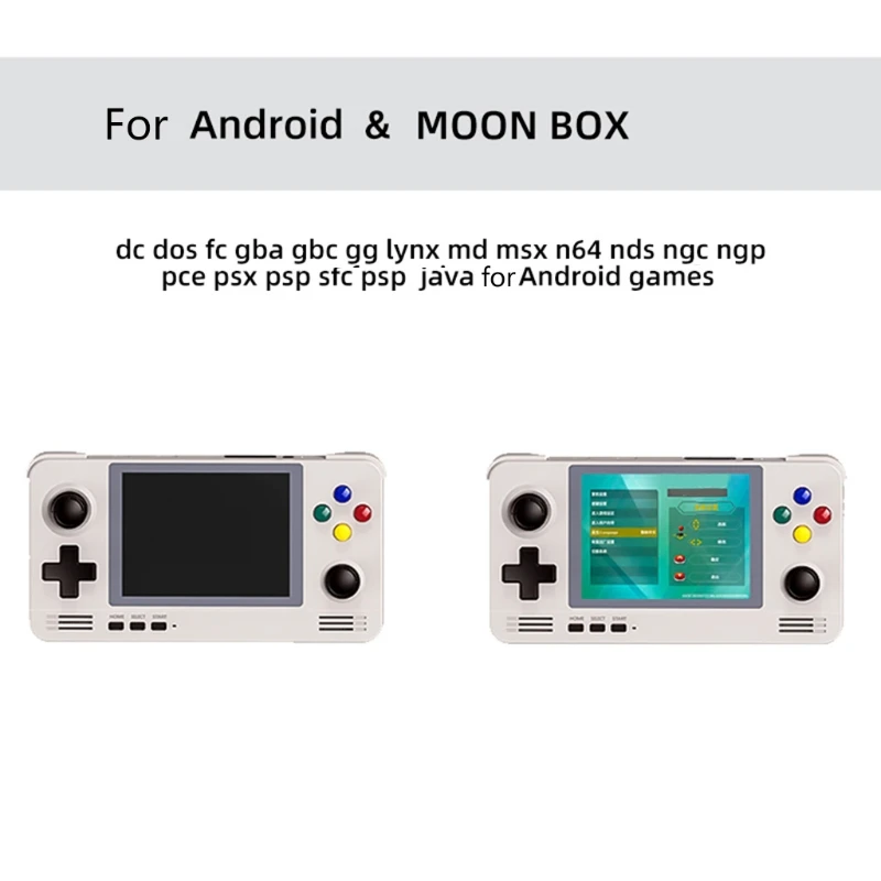 Retroid Pocket 2 Retro Pocket Handheld Game Console 3.5 Inch IPS Screen 3D Games Drop shipping