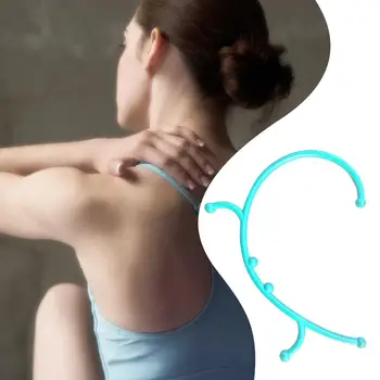 

Deep Pressure Back Hook Massager Trigger Point Self Multi-function Promoting Blood Circulation Massage Stick Muscle Relief