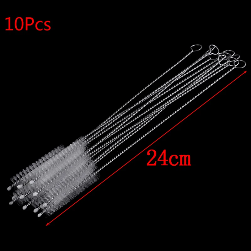 

Brush Cleaner Fish Tank Pipe Brush 1pc/10pcs Soft HairStraw Cleaning Brushes Tools Wash Drinking Pipe Bottle Suction Glass Tube