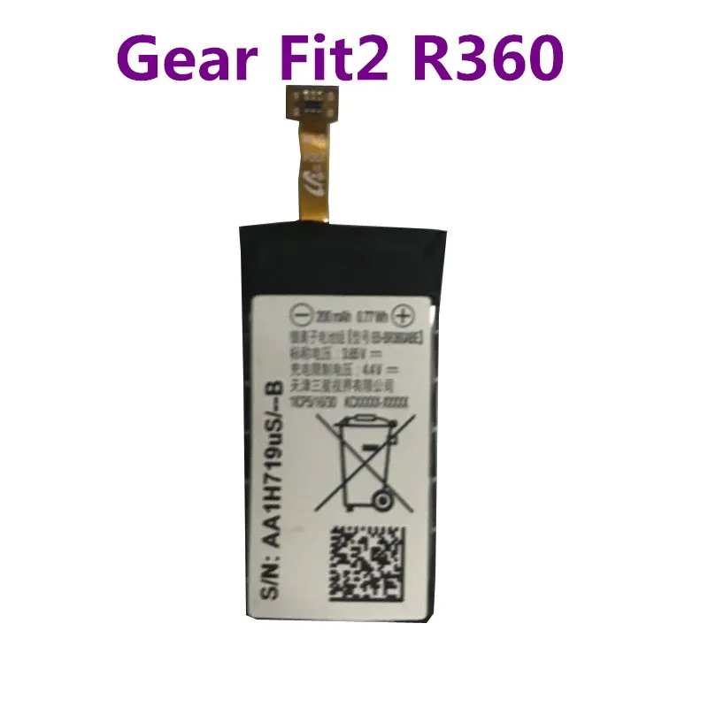 Аккумулятор для samsung gear fit R350 SM-R350 Fit 2 R360 SM-R360