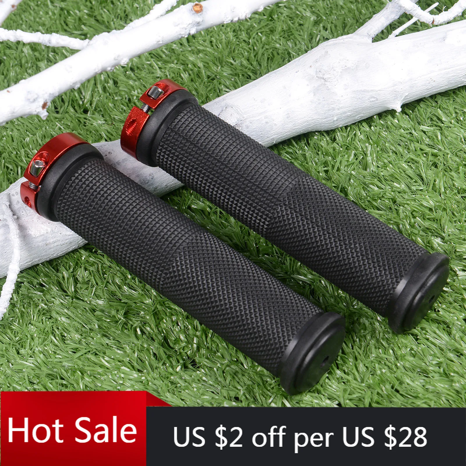 Grips Rubber Lock Bicycle-Handlebar-Cover MTB Cycling Mountain-Road-Bike On-Handle Soft