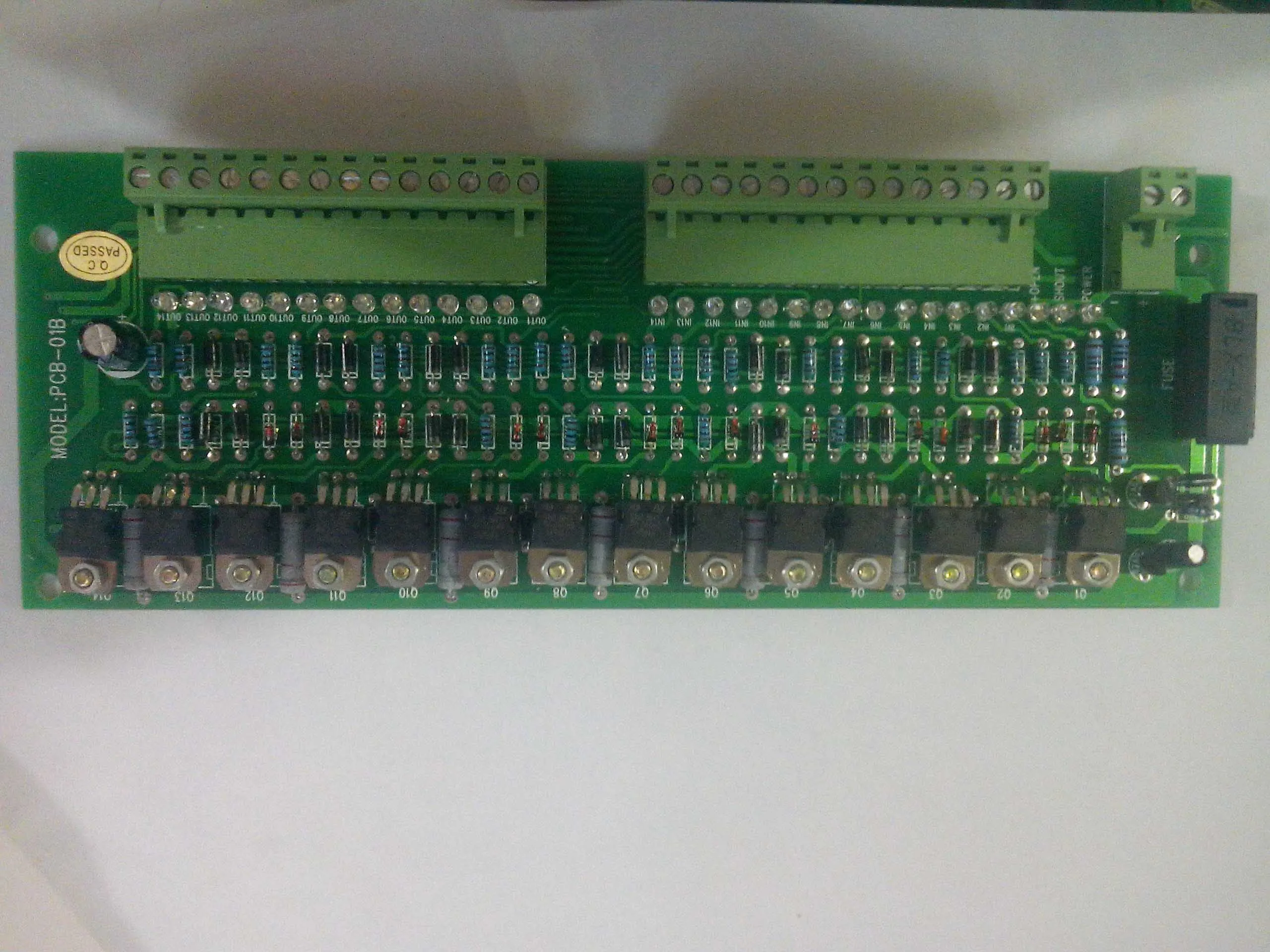 14-channel PLC Input and Output Board Amplifier Board Die-casting Wit Ratio