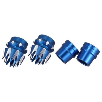 

2-Layer 3D Non-Slip Remote Control Joystick Head M3 Part for FUTABA Frsky Blue