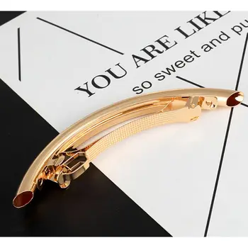 

New Fashion Style Women Girl Cool Long Women Hair Clips Metal Gold/Silver Big Hair grip Hairpin Accessories For Women