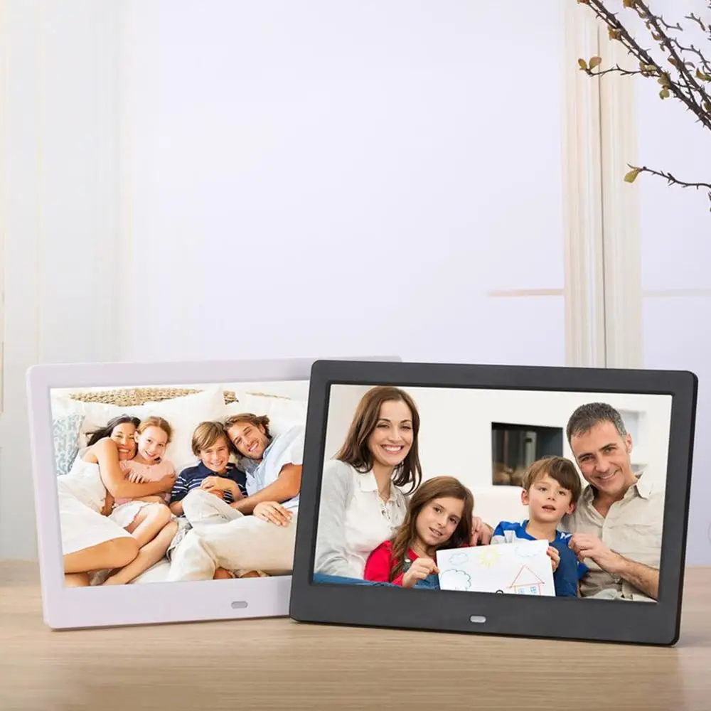 

10 inch Screen LED Backlight HD Digital Photo Frame Electronic Album Photo Music Film Full Function Good Gift