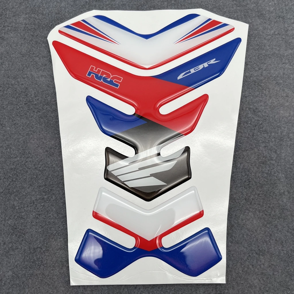 Motorcycle 3D Sticker 3M Adhesive Decal Fuel Gas Tank Cover Pad FOR Honda HRC CBR 250RR 600RR 900RR 1000RR 650F 500R Fireblade 50pcs color star love self adhesive opp bag kpop photocard holder transparent card cover protector photobinder film protector