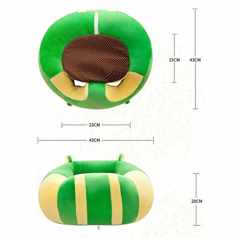 Новое сиденье для новорожденных, мягкая подушка для стула, диван, плюшевая подушка, мешок для сидения, игрушка в виде бобов, диван в виде животного