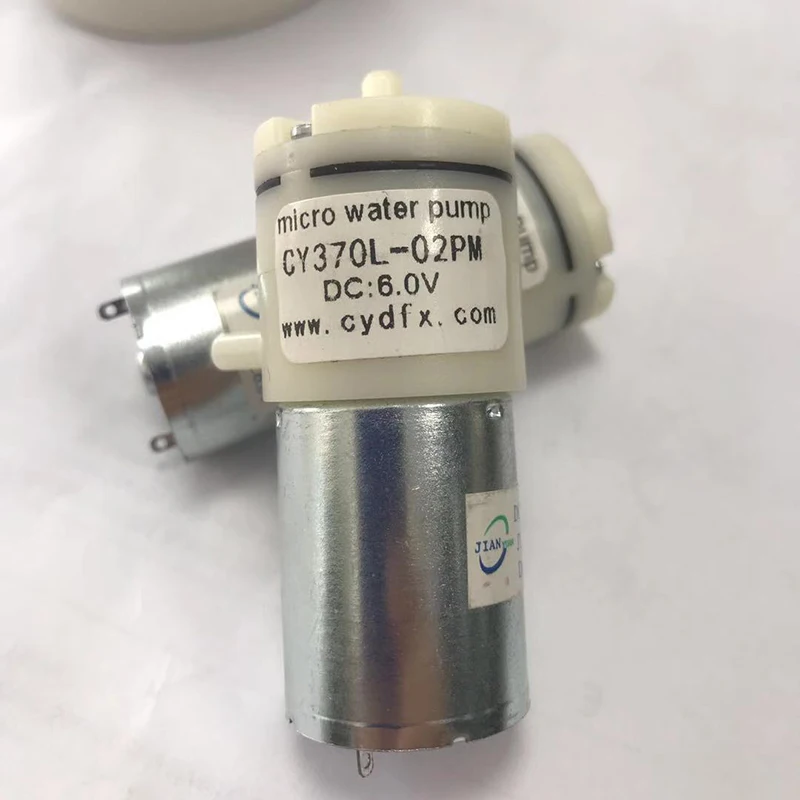 CY370L-02pm DC 6V 3W Micro Air Pump Vacuum Self-priming Suction Negative Pressure Breast Low Noise | Дом и сад