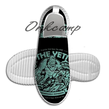 

Sport Running Shoes The Yeti Cryptids club Case file Light Weight Walking Shoes Breathable Mesh Yoga Shoes