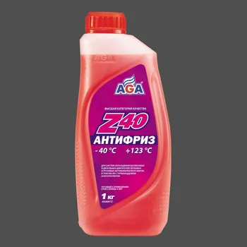 

Антифриз, готовый к применению, красный, -40С, 1кг