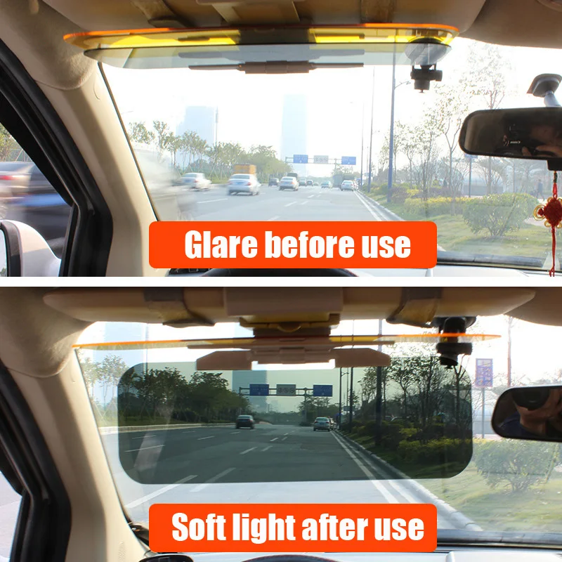 

Car Visor Block Light Protection Day and Night Dual-use Sun Visor Adjustable Practical C44